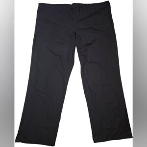 Unisex Black Scrub Pants